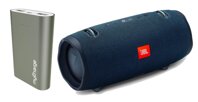 JBL Xtreme 2 Portable Waterproof Wireless Bluetooth Speaker & 9,000mah Powerbank Bundle (Blue JBL Xtreme 2 & 9,000 mAh Powerbank)