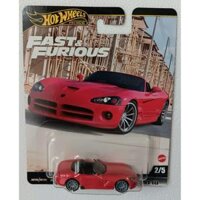 JBL85/HNW46 Mô hình siêu xe HW PRM Fast&Furios 2003 Dodge Viper SRT10