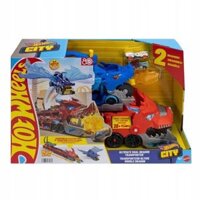 JBM72 Hot Wheels City Ultimate Dragon Hauler Toy Vehicle Playset