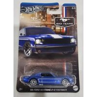 JBY49/ GRT01 Mô hình xe Hot Wheels Celebrations 65 Ford MUSTANG 2+2 FASTBACK