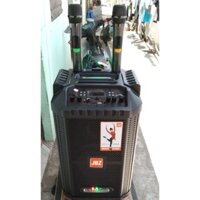 Jbz 0806 loa 2,5 tấc gỗ có 2 micro