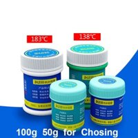 Jc JCID AIXUN Hàn Dán Chì Free138 183°C Nhiệt độ vừa phải Nhiệt độ thấp cho điện thoại Bo mạch chủ Bga Pcb Chip Hàn Thông lượng hàn