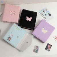 [Jcaaap] A5 Plush Binder Photocard Holder Album ảnh Kawaii Kpop Idol Photocards Thu thập Sách Học sinh Sổ tay Văn phòng phẩm [ISO]