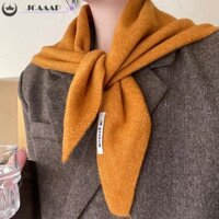 Jcaaap Anh Phong Cách Hàn Quốc Len Dệt Kim Tam Giác Khăn Trùm Đầu Nữ Khăn Dệt Kim Đa Năng Ấm Áp Khăn Dệt Kim Gdo