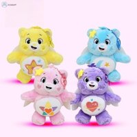 [Jcaaap] Chăm Sóc Hoạt Hình Trái Tim Gấu Đôi Cánh Nhỏ Mặt Dây Chuyền Móc Khóa Xe Kawaii Móc Khóa Ba Lô Tinh Tế Phụ Kiện Trang Trí Quà Tặng [ISO]