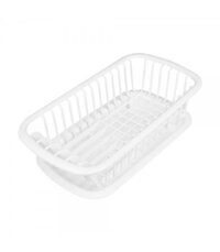 JCJ Kệ để chén đĩa bằng nhựa có nắp đậy Thái Lan W45xD23.5xH15.5 Cm Màu Trắng