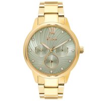 JCou Women's Gold Watch - Galaxy JU17029-4 - Stainless Steel Bracelet 32mm - Casual Round Dial Quartz Analog Wrist