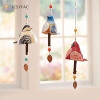 Jcsyfac BIRD SONG BELL Nhựa Thủ Công Chuông Gió Treo Vườn Trang Trí Nhà Cửa Mới