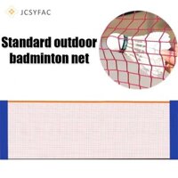 Jcsyfac Giá đỡ lưới cầu lông ngoài trời Giá đỡ cầu lông gấp di động Tiêu chuẩn đơn giản Thép không gỉ dày Mới