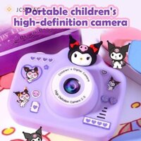 Jcsyfac Sanrio Phim Hoạt Hình Máy Ảnh Kỹ Thuật Số Cho Trẻ Em Đồ Chơi Trẻ Em 32G Thẻ Nhớ Mini DV Cho Quà Tặng Sinh Nhật Kuromi Hello Kitty Giai Điệu Của Tôi Mới