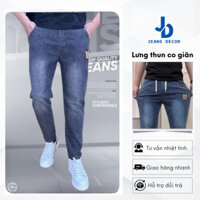 [JD018] Quần jean nam lưng thun JEANS DECOR chất co giãn dày dặn mặc thoải mái, phong cách phù hợp đi chơi, đi làm