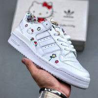 Jdc5 mẫu mới đồng hồ Hello Kitty thương hiệu thời trang nam nữ giày trắng Giày thể thao thường ngày