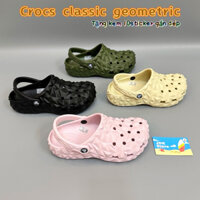 JDK Store_Dép Sục Cross Classic Geometric Sầu Riêng Tặng Kèm 10jbt