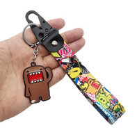 Jdm Phong Cách Móc Khóa Domo Kun Dây Đeo Cổ Tay Móc Khóa Xe Máy Móc Chìa Khóa Phụ Kiện Ô Tô Móc Chìa Khóa Mặt Dây Chuyền