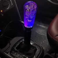 Jdm Xe sửa đổi đa năng pha lê Bong Bóng Phát Sáng LED hộp số tay hộp số tự động hộp số đầu cần số đầu đầu gậy