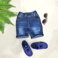 Jean BT bé trai thêu SpiderMan