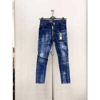 jean DSQ2 like_4uth khoá lệch mới nhất 2024 siêu nét - Quần bò rách cao cấp QSC169