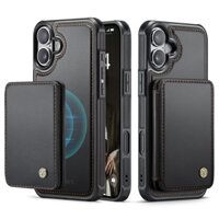 Jeehood Ốp Điện Thoại 2 Trong 1 Sang Trọng Cho Iphone 16 Plus 15 14 Pro Max Từ Da Chia Loại Ví Ốp Lưng