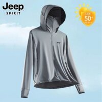 Jeep Cao Cấp Chống Nắng Quần Áo Nam Mỏng Ice Silk Quần Áo Câu Cá Ngoài Trời Chống Tia Cực Tím Nhanh Khô Áo Khoác Thời Trang fsy3.28