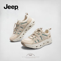 [JEEP] Giày thể thao nữ đế dày thoáng khí thương hiệu JEEP 2025 mới mùa xuân hè giày đi bộ nhẹ giày leo núi giày lội nước sáng tạo đa năng