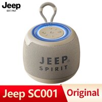 Jeep SC001 Loa bluetooth không dây Máy Nghe Nhạc Mini đèn led theo nhạc âm bass mạnh, Thực hiện và nhận cuộc gọi hỗ trợ TF và thẻ nhớ[Micro tích hợp]