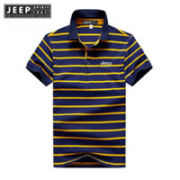 JEEP SPIRIT 1941 ESTD Men's Short Sleeves T-Shirt, Thin Business sọc bông giản dị T-Shirt