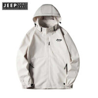 Jeep SPIRIT 1941 ESTD Thể Thao Xuân Thu Nam Nữ Tình Nhân Áo Gió Màu Sắc Phù Hợp Với Áo Khoác Một Lớp Chống Gió Và Chống Thấm Nước