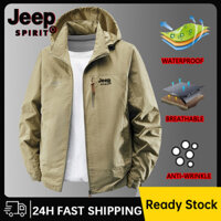 Jeep SPIRIT Quân Sự Chống Thấm Nước Đi Áo Khoác Ngoài Chiến Thuật Áo Khoác Áo Gió Cho Nam