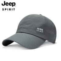 Jeep Spirit Thời Trang Mùa Hè Mũ Nam Nữ Lưới Mũ Bóng Chày Lỗ Thoáng Khí Chống Nắng Snapback Mũ Trucker Bố Nón