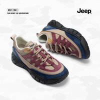 [JEEP] Thương hiệu [1255 Mười nghìn người sưu tầm thương hiệu này] Giày nữ mới JEEP2025, Giày đi bộ đường dài chống trượt thoáng khí, Giày đi bộ đường dài của phụ nữ, giày thể thao ngoài trời đế dày, giày thường, tất cả sáng tạo
