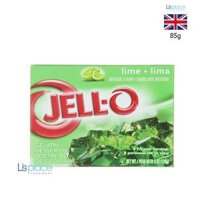 Jell-O Bột thạch vị chanh xanh