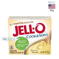 Jell-O Cook & Serve Bột làm bánh Pudding vani