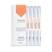 Jello Jello Peach Cuticle Oil Pen 4ea x 3ml - Масло для кутикулы в ручке 4шт х 3мл