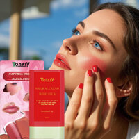 Jelly Blush Stick Lip Cheek Dual-Sử dụng Blush Cream Complexion Contouring Rouge Retouching Face Blush Stick