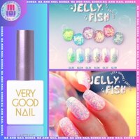 "Jelly Fish Edition - Very Good Nail ": Sơn gel nhũ cao cấp Hàn Quốc - Chọn 1 trong set 6 màu nhũ lấp lánh và phong cách