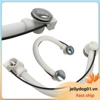 Jelly❤️Chất thải tràn bồn tắm giấu kín - Ống nhựa và tay cầm Chrome
