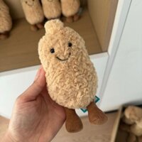 Jellycat Đậu Phộng Sang Trọng Búp Bê Mặt Cười Búp Bê Sang Trọng Dễ Thương Hoạt Hình Búp Bê Đậu Phộng Mềm Bé Gái Quà Tặng haruavn