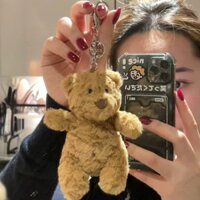 Jellycat Gấu Bông Búp Bê Móc Khóa Túi Dễ Thương Mặt Dây Chuyền Quà Tặng Cho Bé Gái Yêu Đồ Chơi