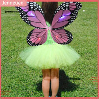 Jen 4 Cái / bộ Phát Sáng Bướm Cánh Bướm Chiếu Sáng Nhiều Màu Sắc Váy Đầu Ban Nhạc Cây Đũa Phép Sáng Trang Phục Phụ Kiện Ngày Lễ Đạo Cụ Halloween Tiệc Cosplay LED Cánh Cổ Tích Dự Tiệc