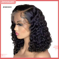 Jen Easy Care Tóc Giả Nữ Chịu Nhiệt Tóc Giả Chiều Dài Vai Afro Xoăn Tóc Giả Tự Nhiên Lông Tơ Nhiệt Độ Cao Sợi Tóc Cho Nữ Màu Nâu Đen Rượu Vang Đỏ Đông Nam Á Người Mua'