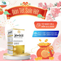 Jenkit D3 & K2 MK7 dr nutri bổ sung vitamin giúp tăng cường hấp thụ canxi lọ 15ml