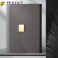 Jeromy a5 a6 Sổ Ghi Chú Nhật Ký Bìa Da pu Họa Tiết Lá Đơn Giản Dành Cho Học Sinh