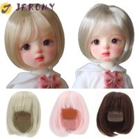 Jeromy Bộ tóc giả búp bê Upsetduck, Vịt khó chịu nhiều màu BJD Doll Tóc giả, Tóc xoăn ngắn Sợi nhiệt độ cao dễ thương Handmade BJD / SD Doll Hair Idol Star Doll