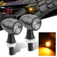Jeromy Đèn báo chạy xe máy 12V Chiếu sáng xe máy màu hổ phách Dirt Bike Xe máy Blinker