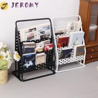 Jeromy Nhà Búp Bê Sắt Giá Để Đồ, Kệ Sách Hiển Thị Tỉ Lệ 1: 12 Giá Báo Thu Nhỏ, Trang Trí Hàng Ngày Giả Vờ Chơi Kệ Báo Giá Búp Bê Mô Hình Trẻ Em