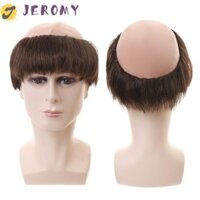 Jeromy Tóc Giả Hói Ngộ nghĩnh, Đạo Cụ Chú Hề Cosplay Tóc Giả Đầu Hói Tóc Giả, Tiệc Lạ Mắt Ăn Mặc Hiệu Suất Monk Halloween Balding Tóc Giả Nam