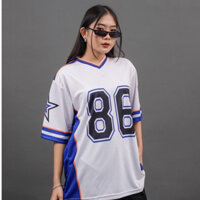 Jersey oversize cơ bản đơn giản nfl 86 / jersey bóng bầu dục / jersey cổ điển