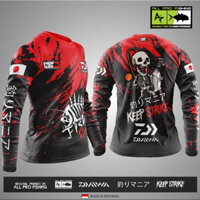 Jersey Trang phục câu cá Tên phong cách Nhật Bản TSURI MANIA