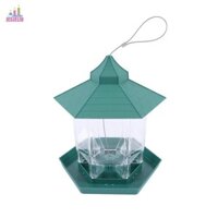 Jesjeliu Chim Ăn Vườn Nhựa Treo Chống Thấm Nước Ăn Sân Đồ Cho Thú Cưng