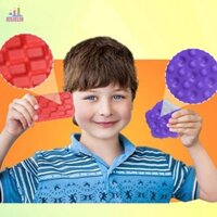 Jesjeliu Đồ chơi cốc hút silicon Không có tiếng ồn Trò chơi ngoài trời Quà tặng Giáng sinh